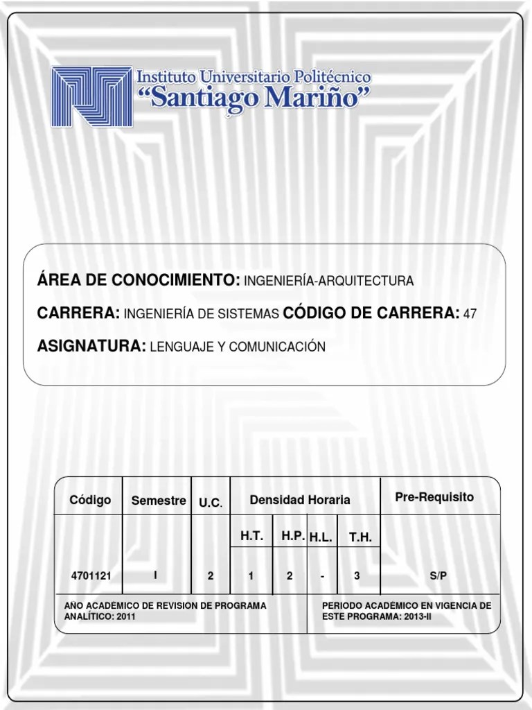 1 Lenguaje Y Comunicacion | PDF | Evaluación | Comunicación