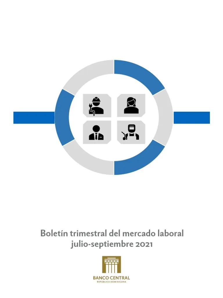 Boletin Trimestral Mercado Laboral Jul-Sep 2021 | PDF | Desempleo | Ciencias Sociales