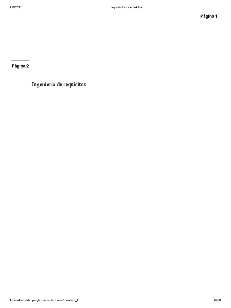 Libro Analisis De Requerimientos O Ingeniería De Requisitos | PDF | Ingeniería De Software ...