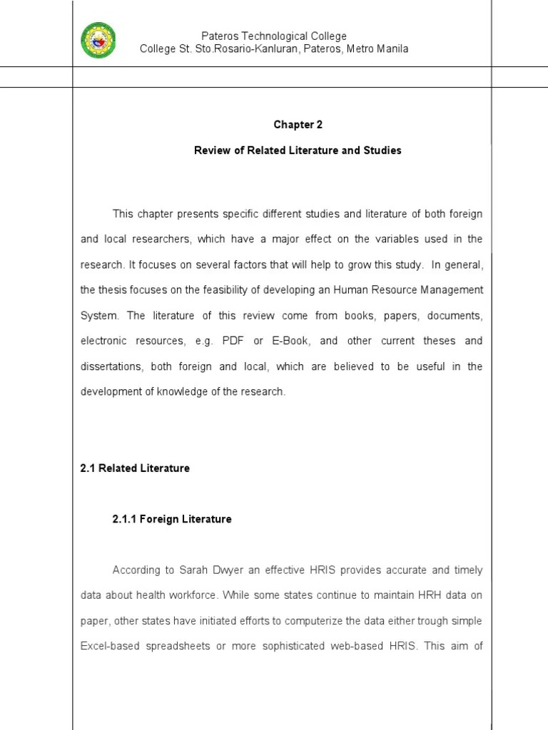 CHAPTER-2-Human Resource Management System | PDF | Human Resource ...