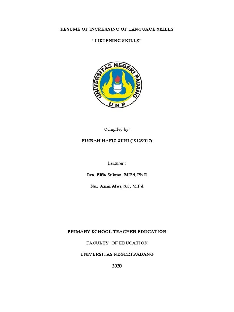 Listening Skills | PDF | Attention | Idea