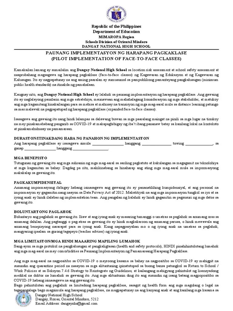 Consent Form | PDF