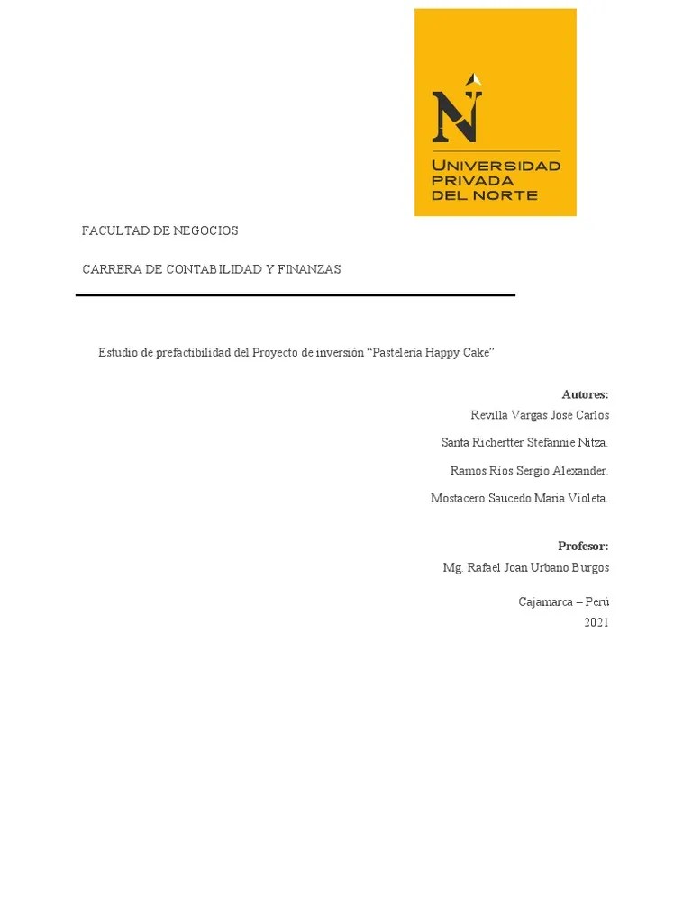 Proyecto De Inversion | PDF | Perú | Crecimiento Económico
