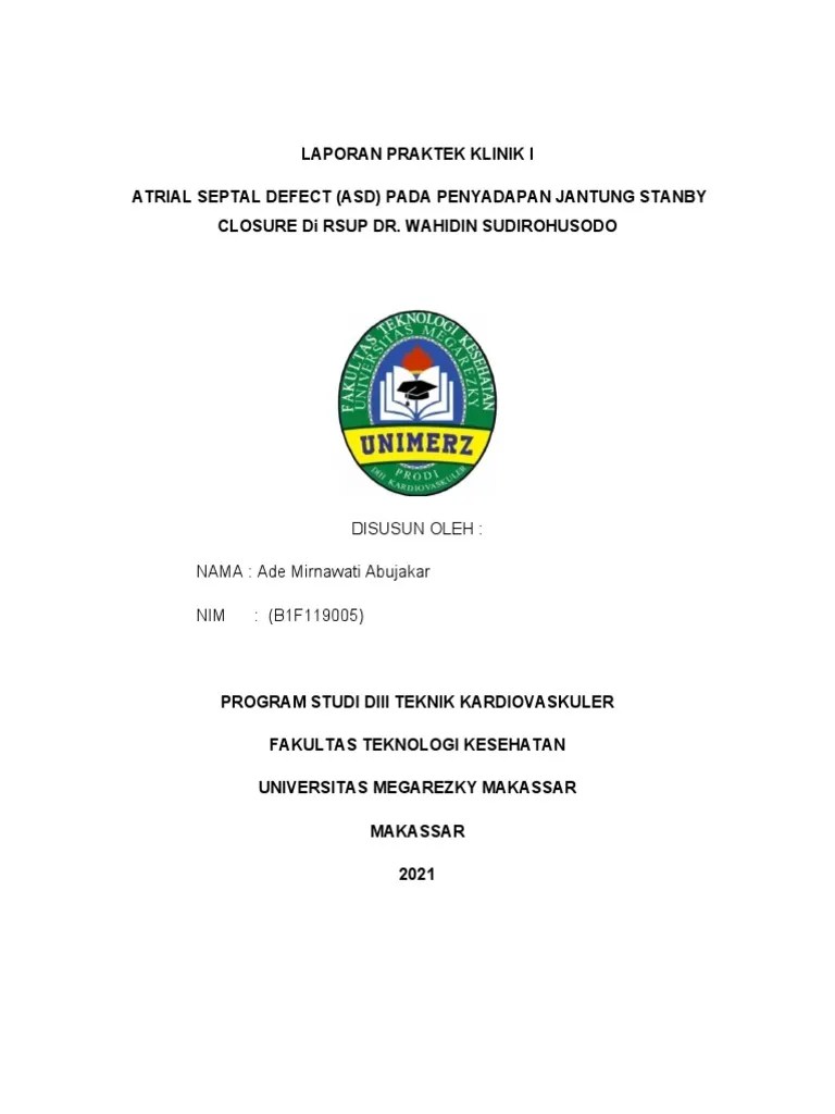Atrial Septal Defect | PDF