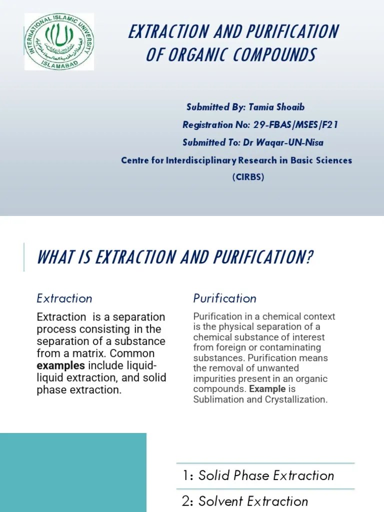Separation Techniques | PDF | Filtration | Solubility