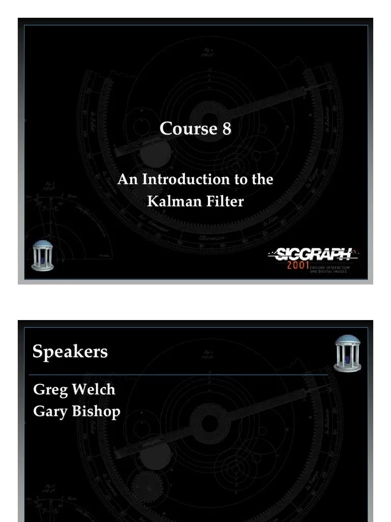 Kalman Filter Tutorial - Presentation | PDF | Kalman Filter | Applied ...