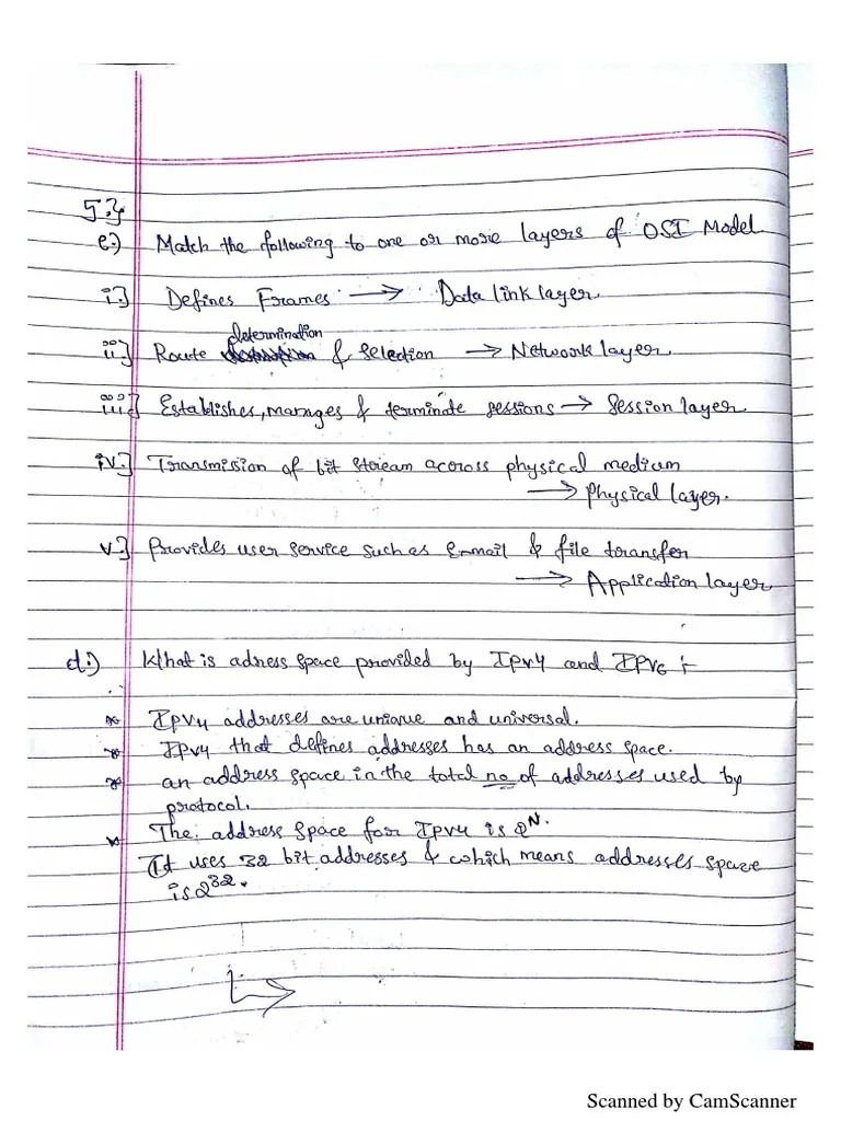Computer Networks (Assignment I) | PDF