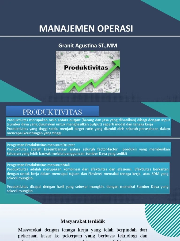 Laba sehingga produktivitas perusahaan sangat erat hubungannya dengan kondisi dan situasi organisasi perusahaan itu sendiri. Materi Mo Ke 2 Pdf