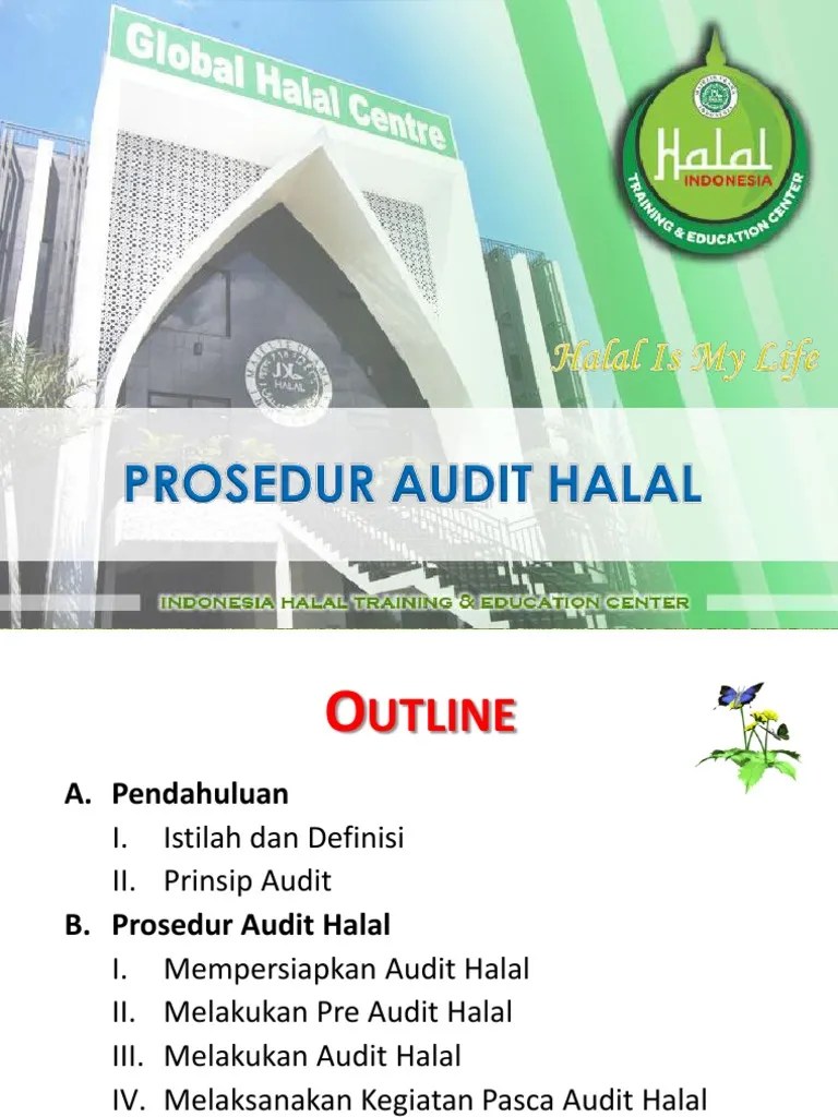 Prosedur Audit Halal | PDF
