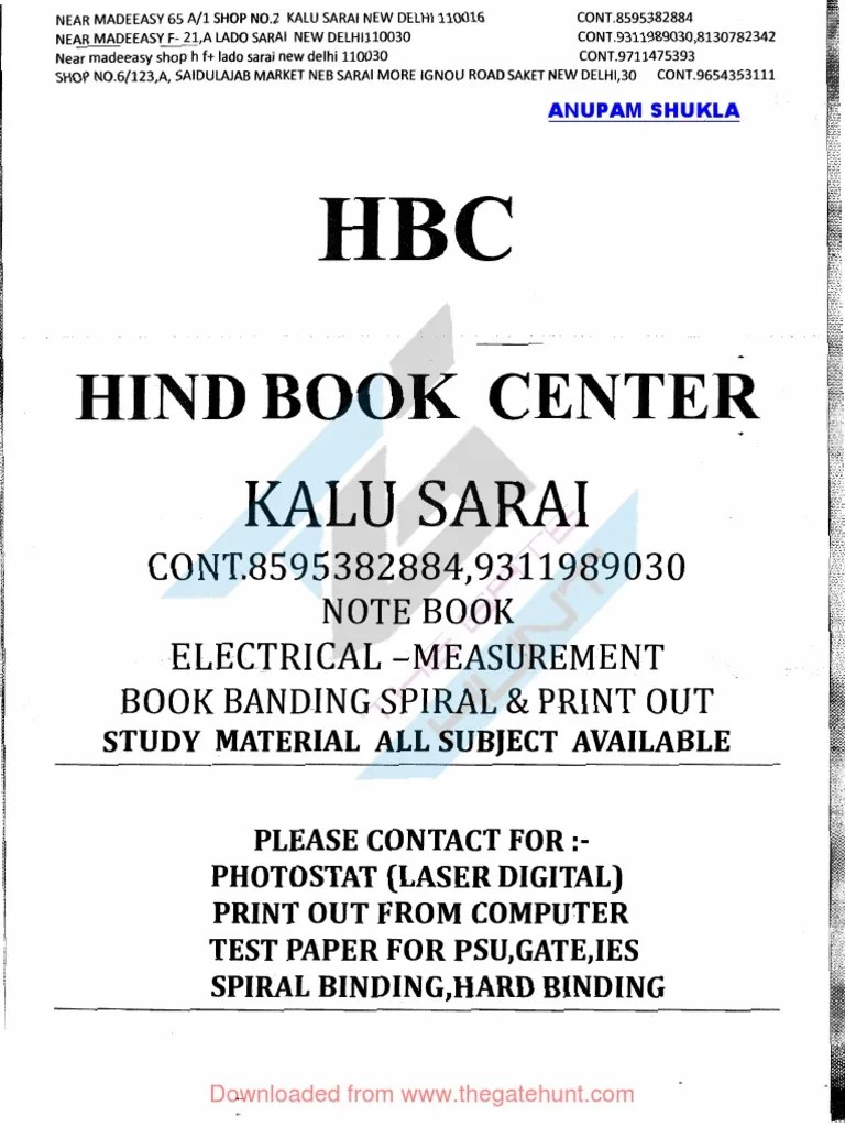 Electrical Measurement | PDF