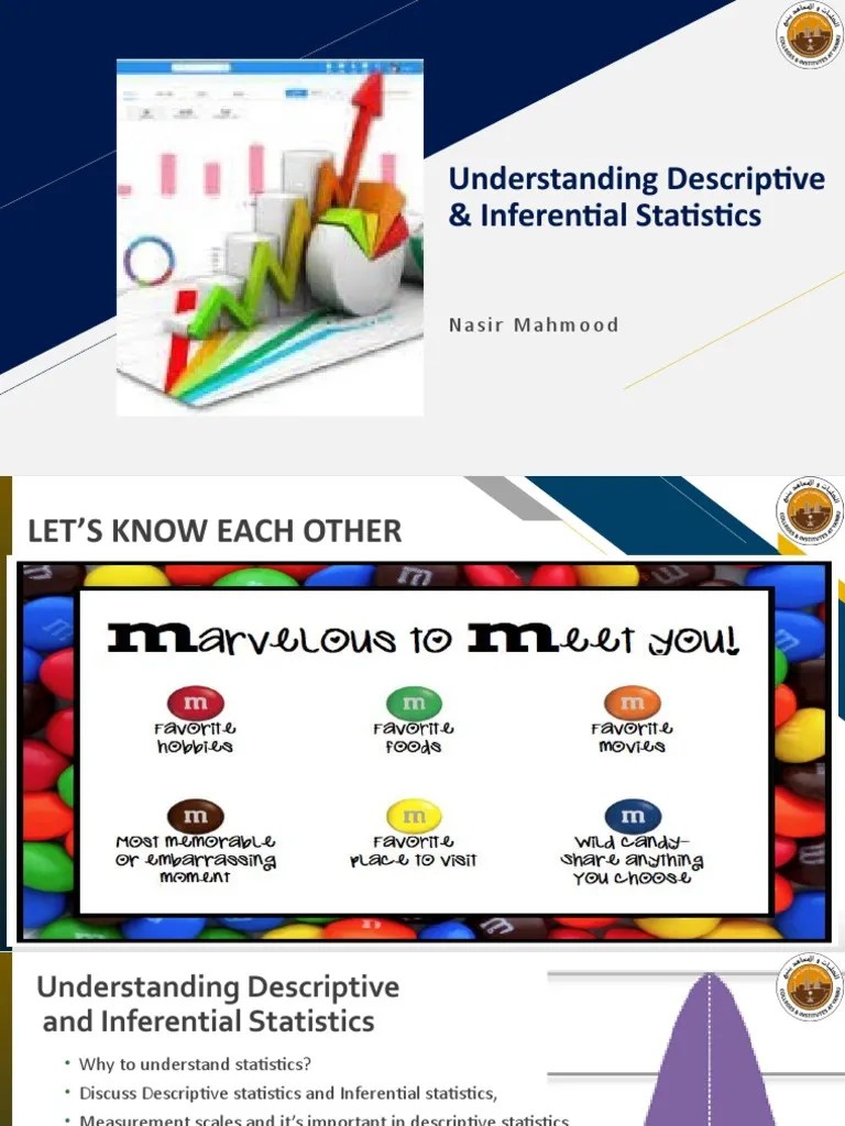 Understanding Descriptive & Inferential Statistics | PDF | Statistics | Mode (Statistics)