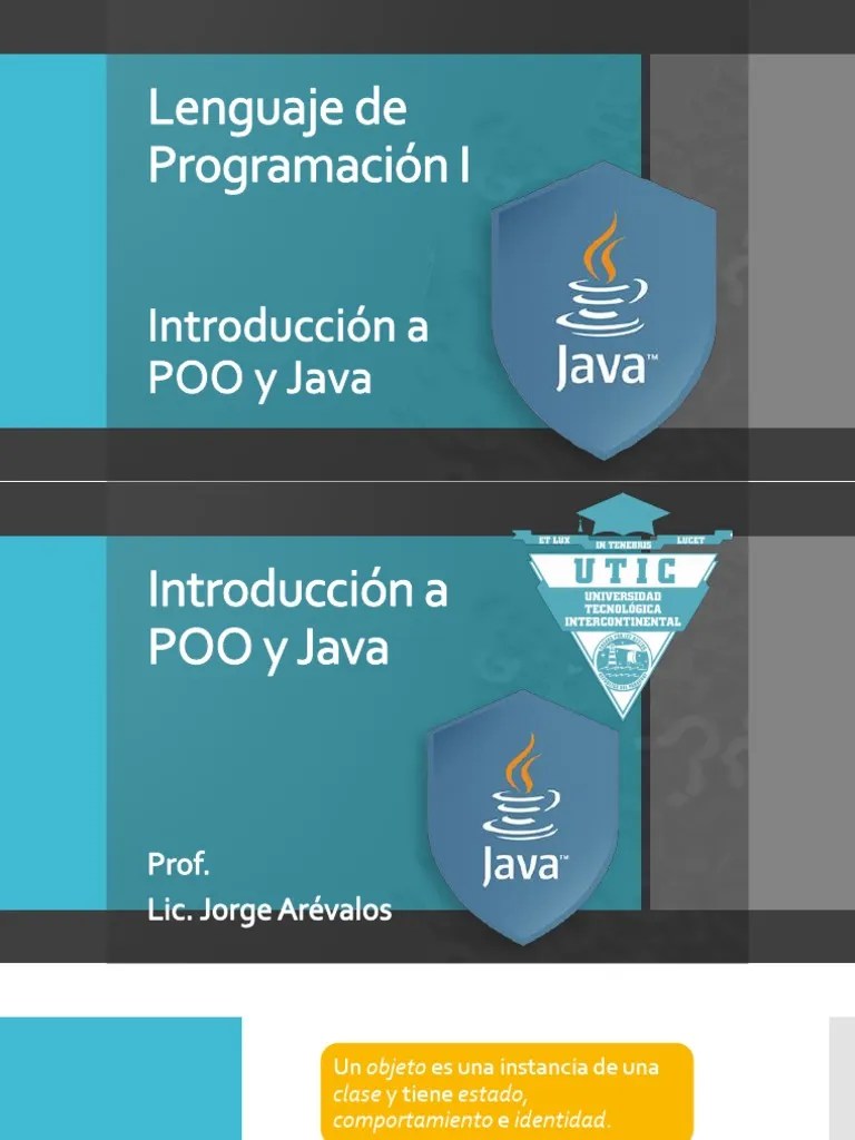 Introduccion A POO Y Java 1 | PDF | Herencia (Programación Orientada A ...