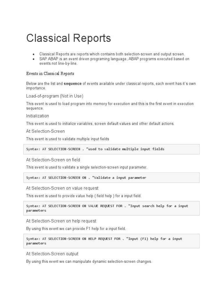 Reports | PDF | Parameter (Computer Programming) | Subroutine