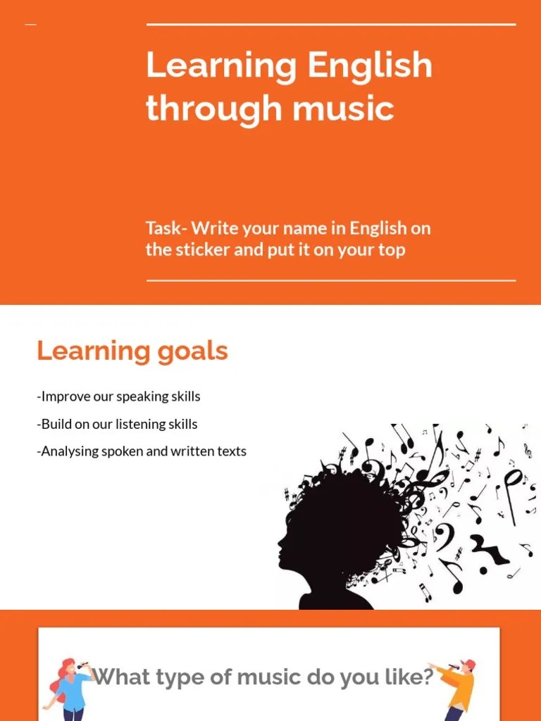 Learning English Through Music | PDF | Song Structure
