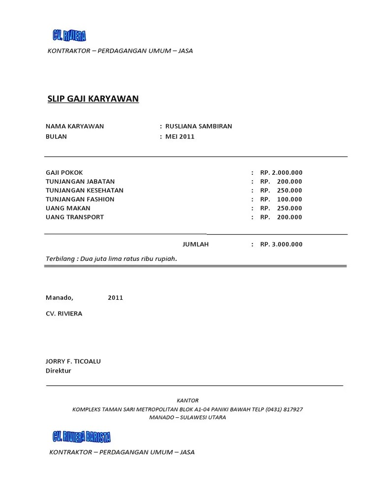 Template slip gaji malaysia v1.00. Contoh Slip Gaji Excel Malaysia - Hontoh