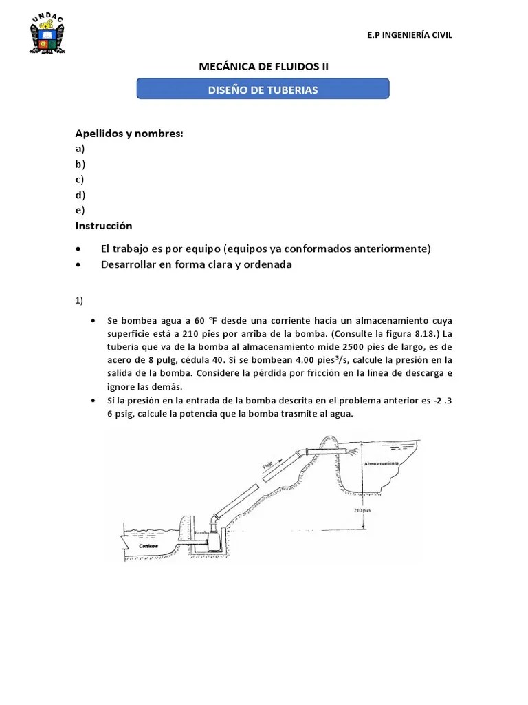 Molina Duvan Tem Ticas De Flujo De Tuber As Ejercicios En Clase 2 Pdf - Light Art Collection - Retina Quality