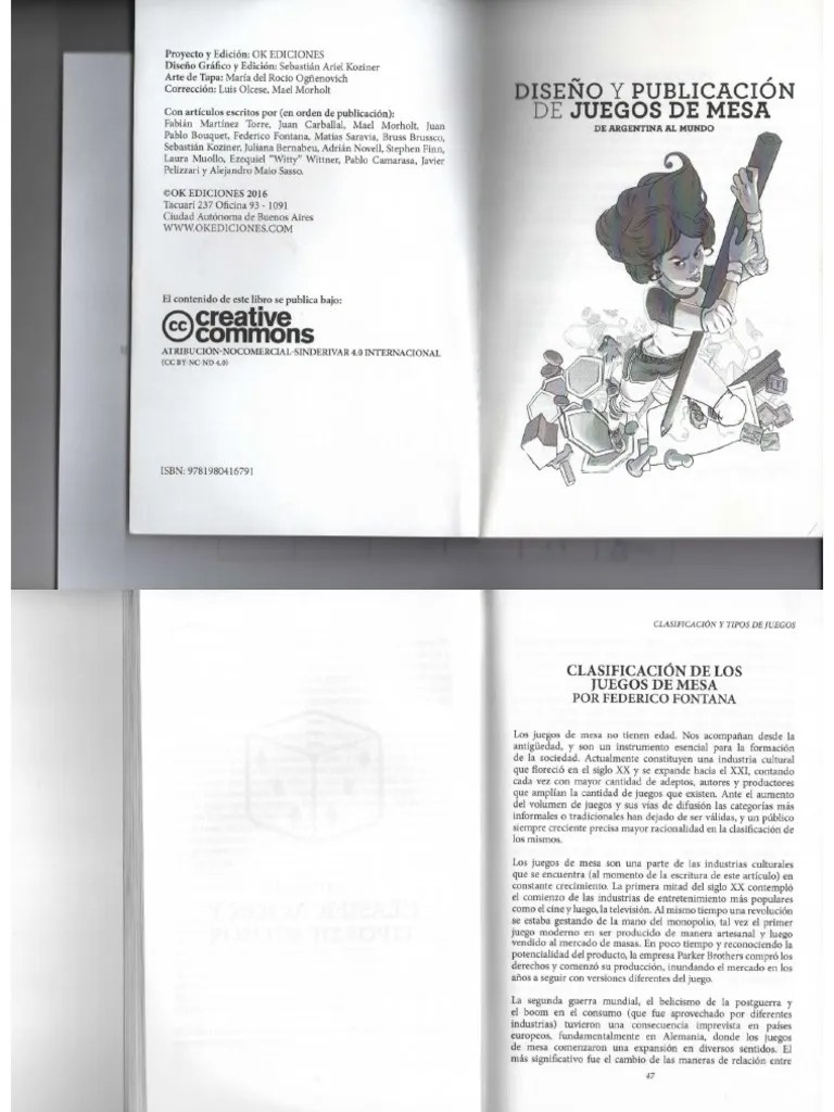 Clasificacion De Los Juegos De Mesa | PDF