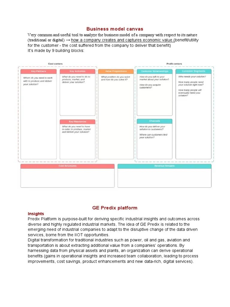 GE Predix Platform: Leveraging Industrial IoT Data And Analytics For Predictive And Prescriptive ...