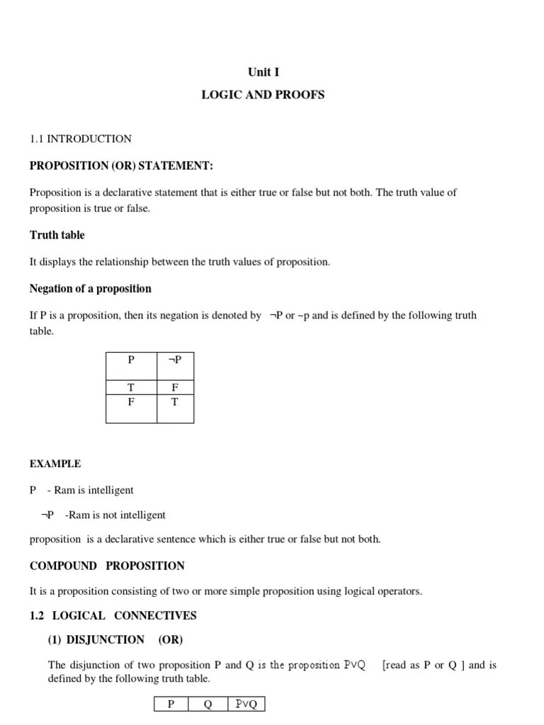 MA8351 Discrete Mathematics Notes 2 | PDF | Recurrence Relation | If ...