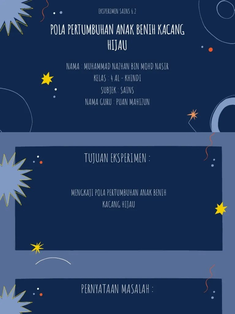 Eksperimen Kacang Hijau | PDF