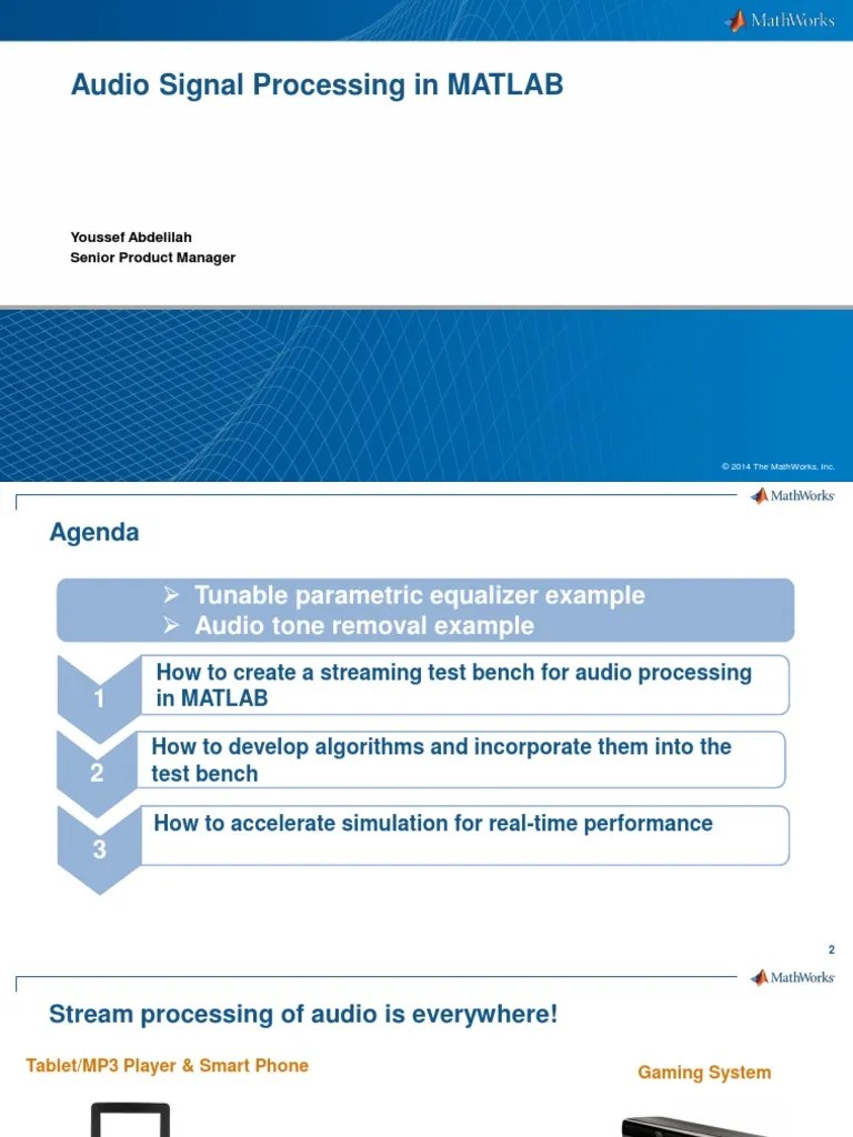 Audio Signal Processing In Matlab | PDF | Digital Signal Processing ...