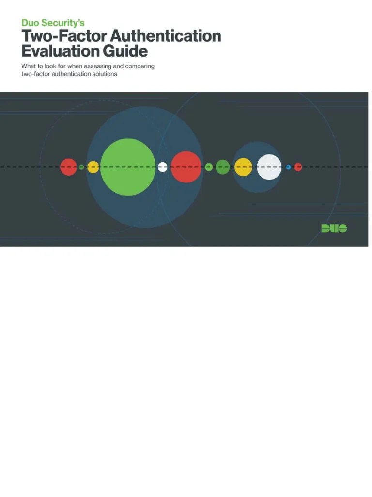 Two-Factor Authentication Evaluation Guide - 2fa-Evaluation-Guide | PDF