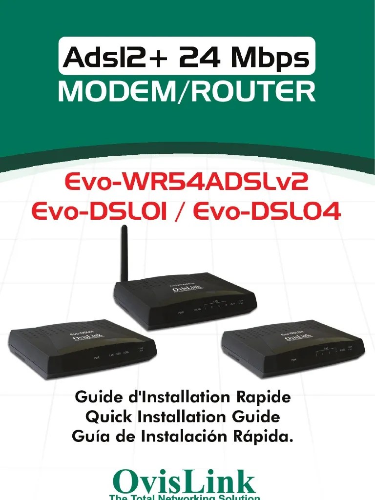 Manual Modem Router | PDF | Adresse IP | Protocoles De Communication