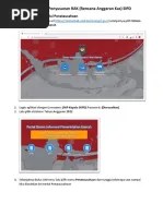 Langkah-Langkah Penginputan RENJA Ke SIPD-RI KEMENDAGRI | PDF