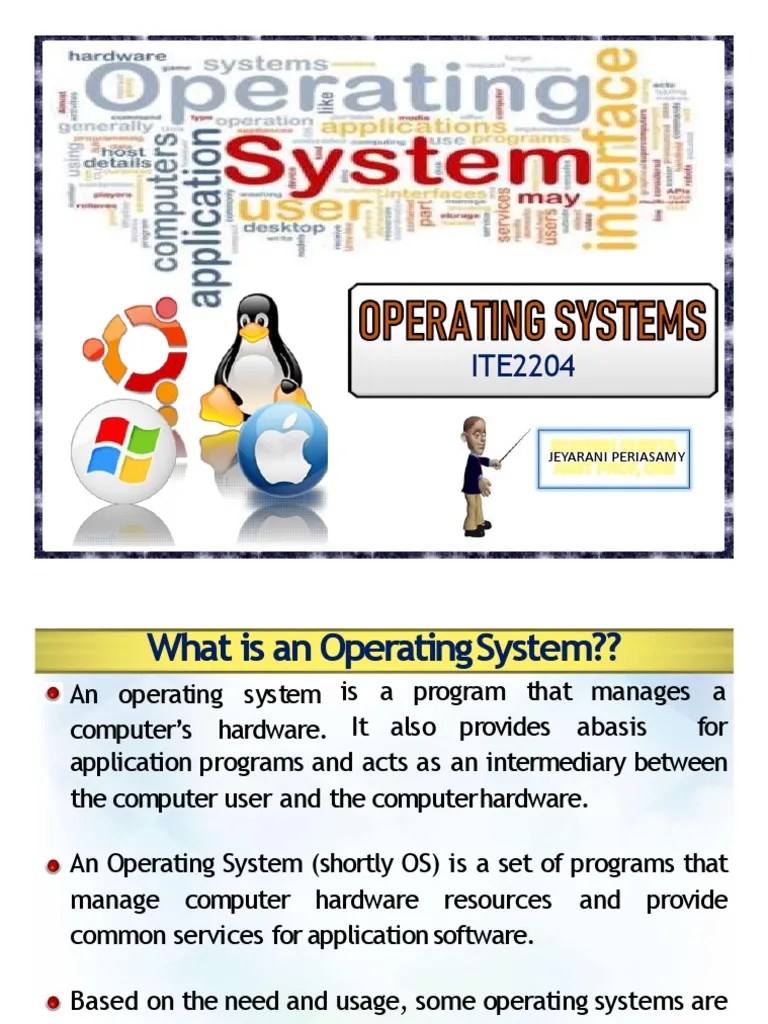 Introductiontoos - OS | PDF | Computer Data Storage | Operating System