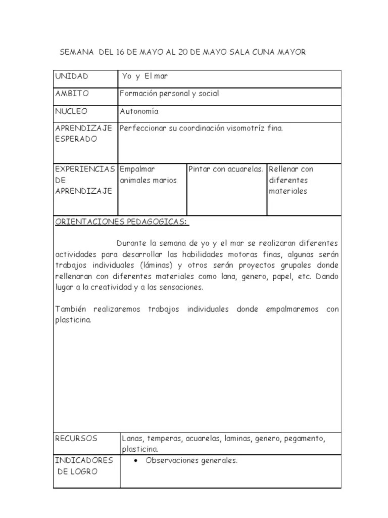 Planificacion 1 | PDF