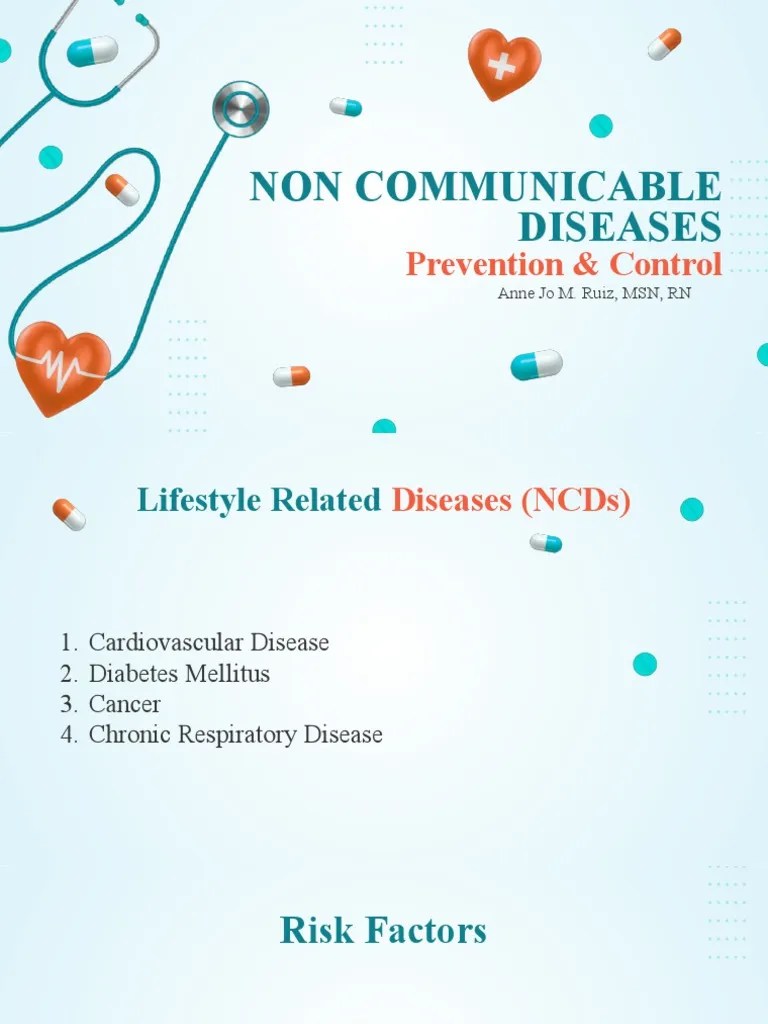 Non Communicable Diseases | PDF | Non Communicable Disease | Preventive ...