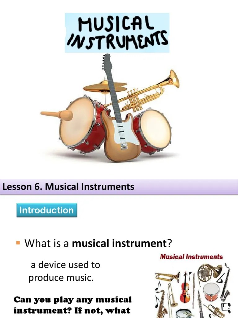 06 Musical - Instruments | PDF | Performing Arts | Musical Instruments