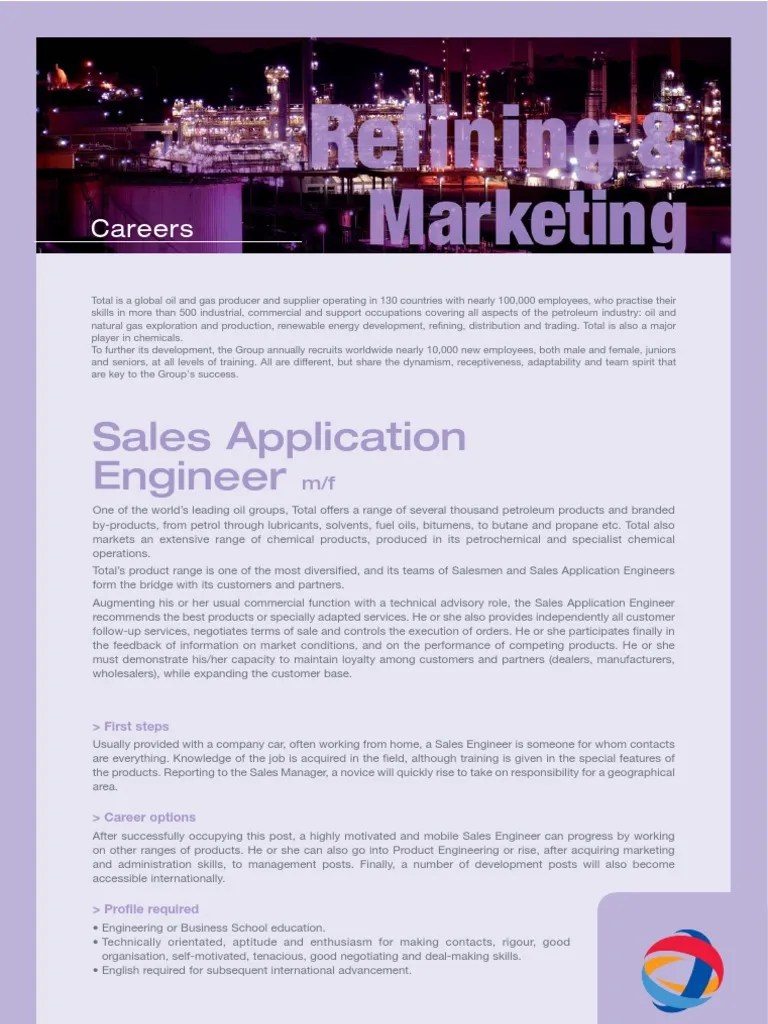 Sales Application Engineer Petroleum 15 Views