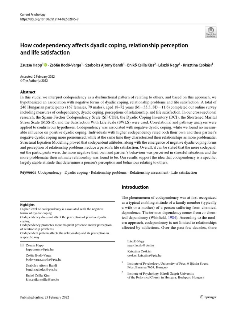 How Codependency | PDF