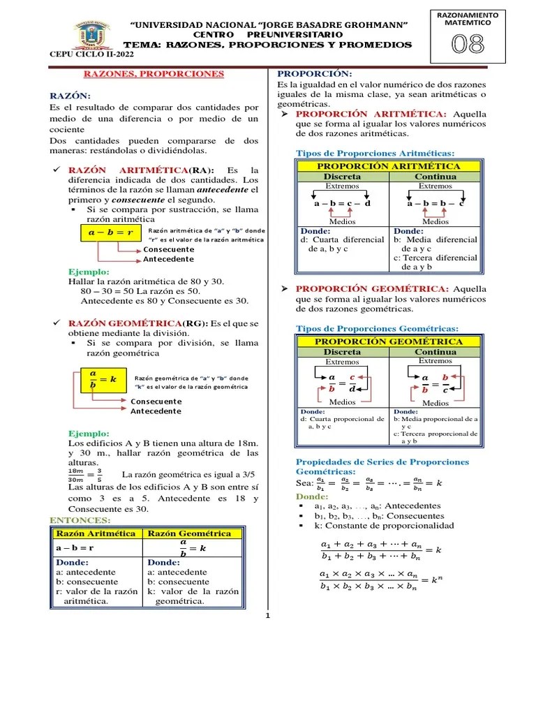 Practica - 08 - Razonamiento - Matematico - Sin Claves | PDF ...