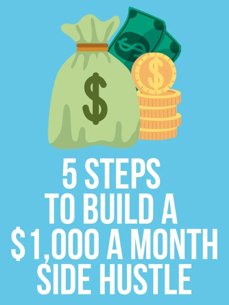 5 Steps To Build A $1,000 A Month Side Hustle | PDF
