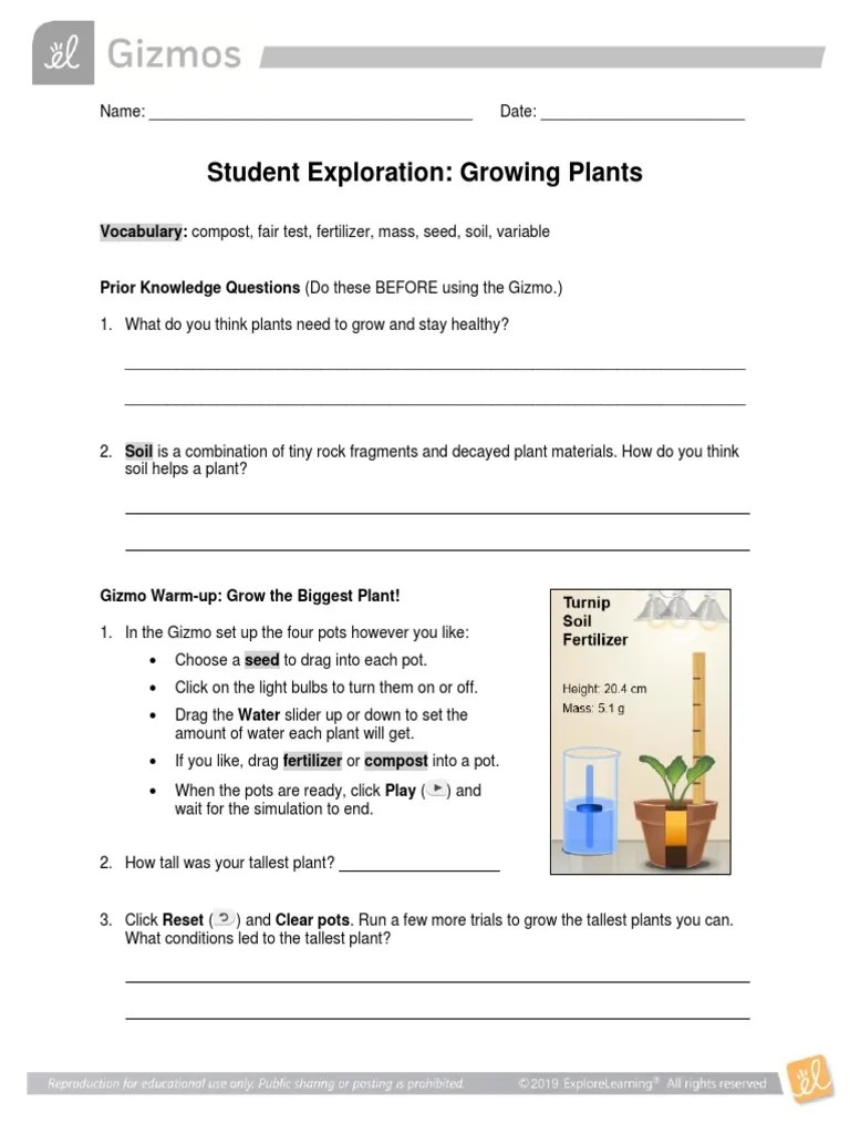 Growingplantsse | PDF | Experiment | Plants
