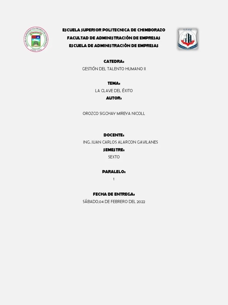 10 Claves Para El Éxito | PDF | Las Emociones | Ciencia Cognitiva