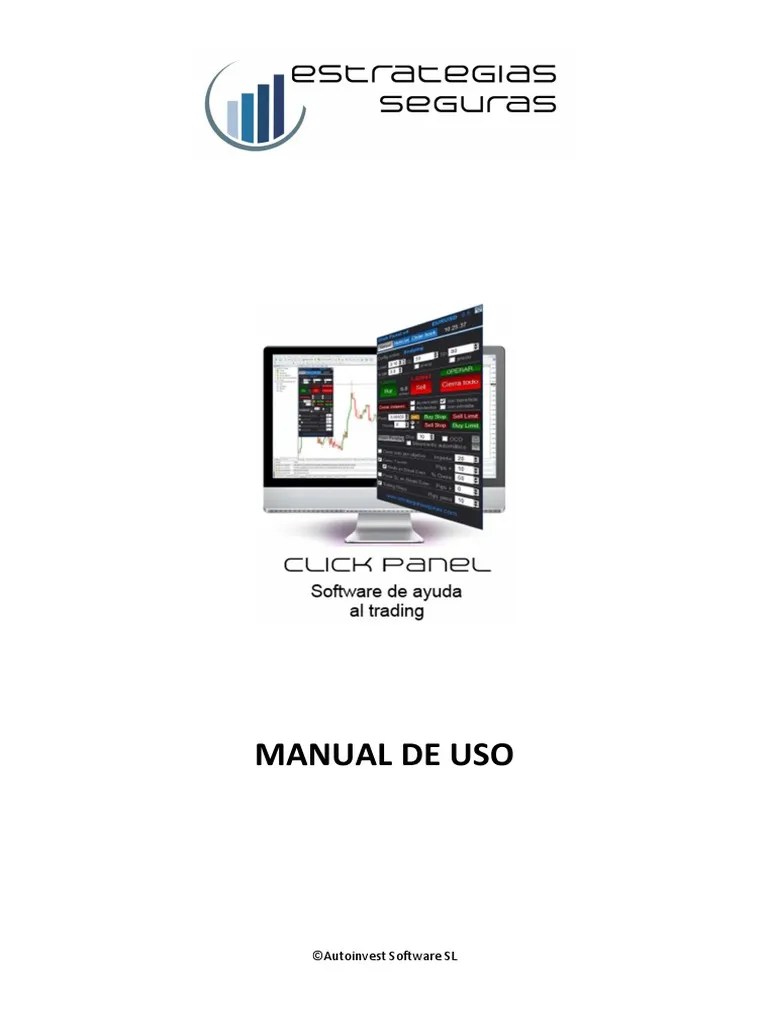 Manual De Uso Click Panel V4 | PDF | Software | Contraseña