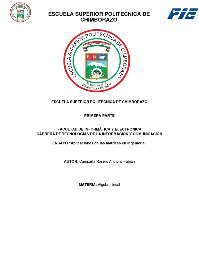 Matrices En Ingenieria | PDF | Matriz (Matemáticas) | Java (lenguaje De ...