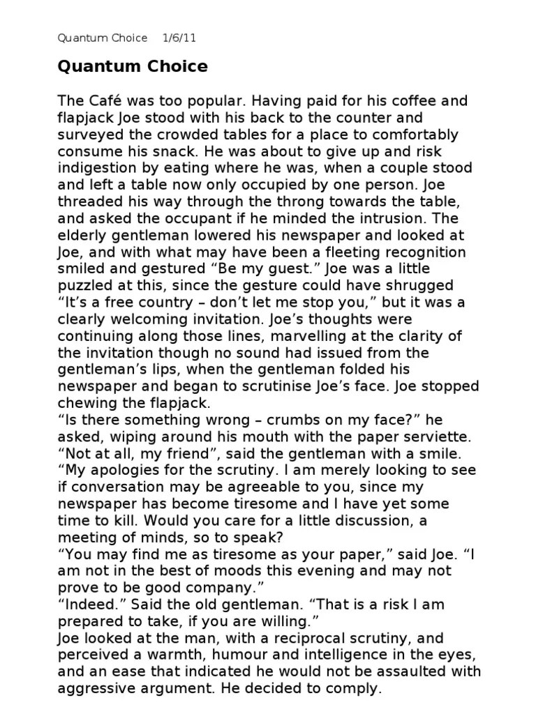 Quantum | PDF | Time Travel | Parallel Universe (Fiction)