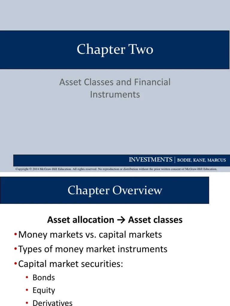 Chapter 2 - Asset Classes And Financial Instruments New | Download Free PDF | Option (Finance ...