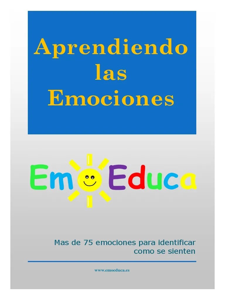 Aprendiendo Las Emociones | PDF | Asco | Temor