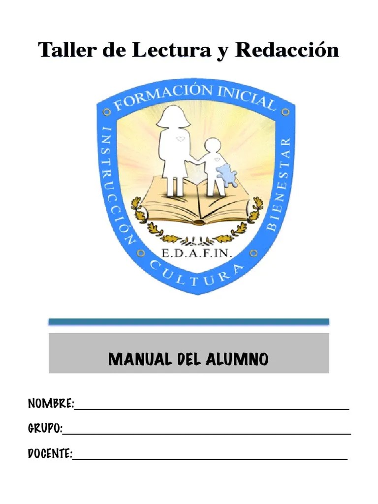 Taller De Lectura Y Redaccion | PDF | Comunicación | Lengua Española