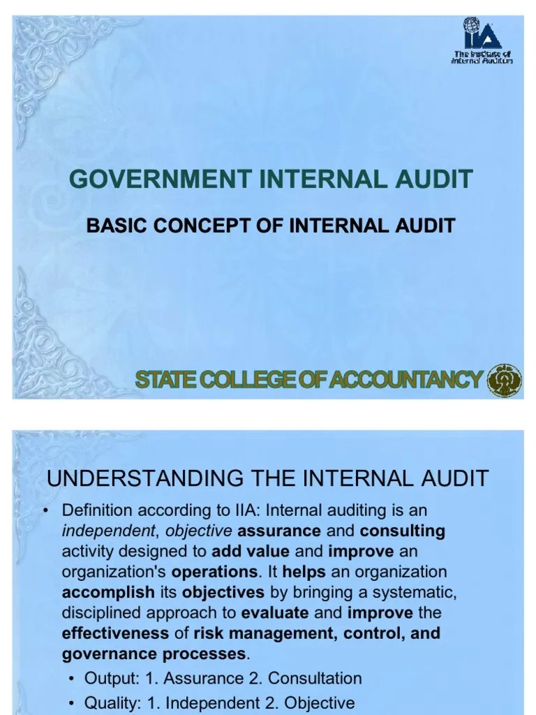 1.konsep Dasar Internal Auditing | Download Free PDF | Internal Audit ...
