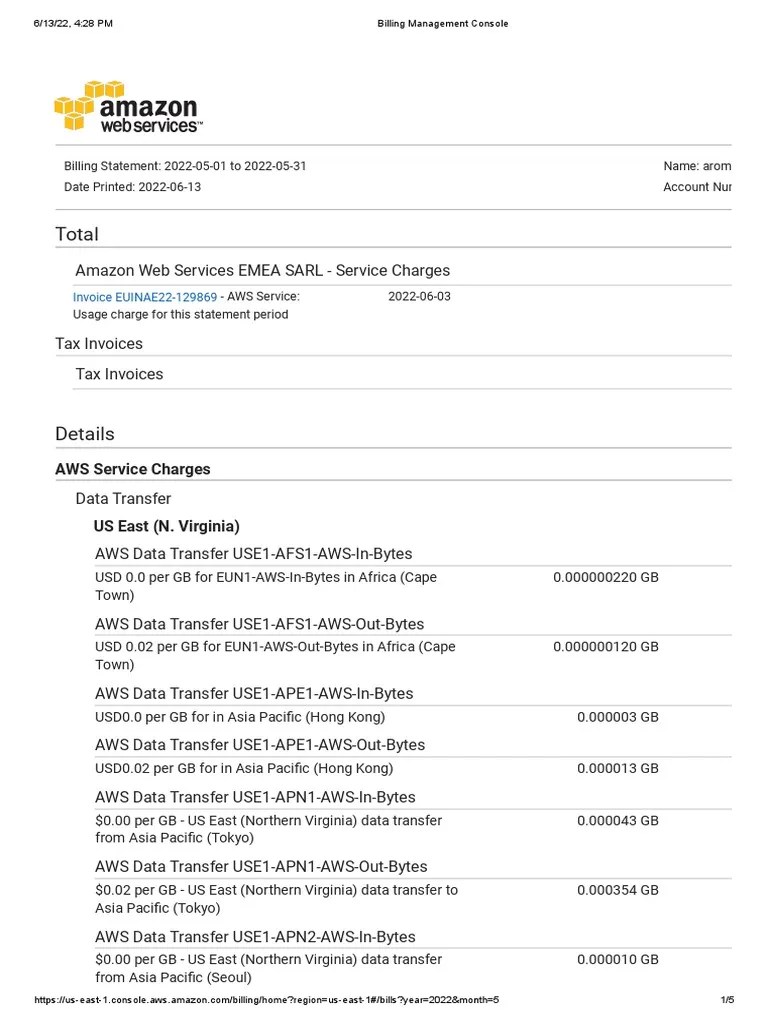 Billing Management Console | Download Free PDF | Cloud Computing ...