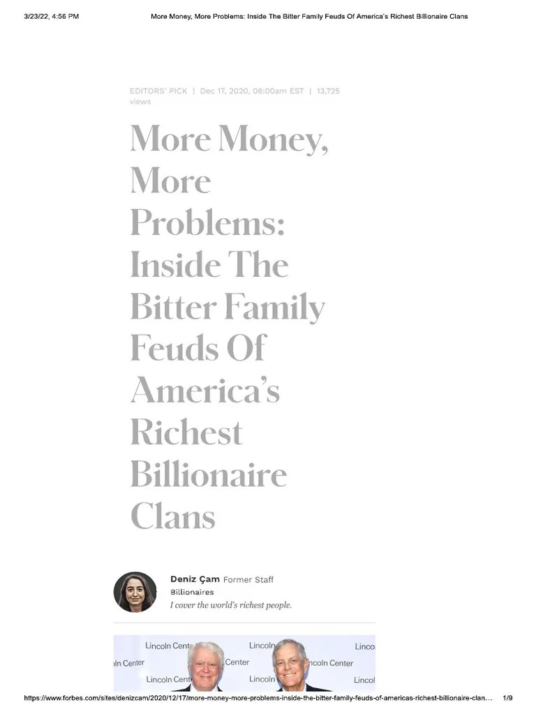 America - Billionaires | PDF