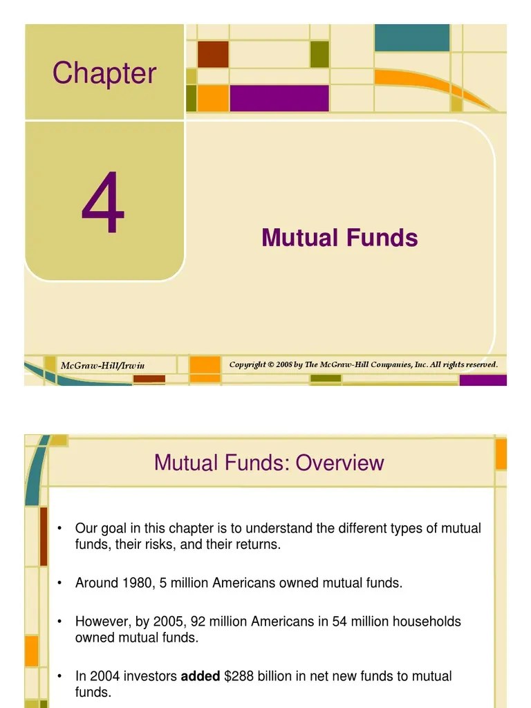 Mutual Funds | PDF | Mutual Funds | Closed End Fund