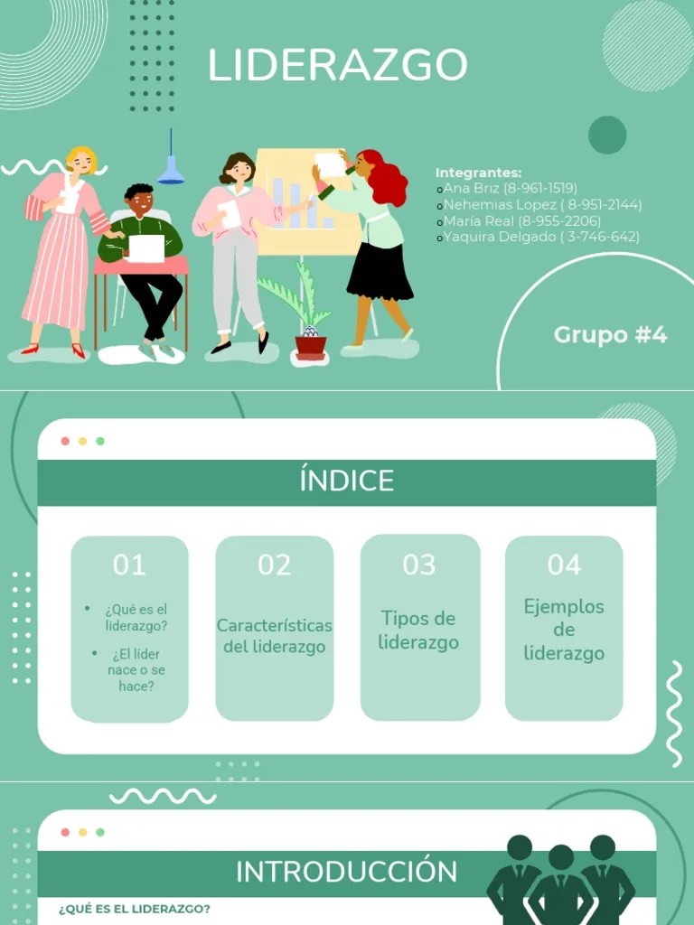 LIDERAZGO | PDF | Liderazgo