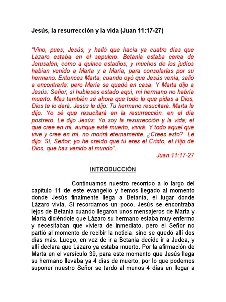 Jesús, La Resurrección Y La Vida | PDF | Jesús | María, Madre De Jesús